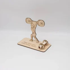 Sale Geldgeschenk Kraftsport - aus Holz personalisiert Geldgeschenke