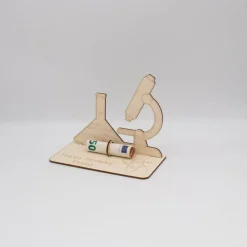 Clearance Geldgeschenk Labor - aus Holz personalisiert Geldgeschenke