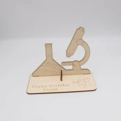 Clearance Geldgeschenk Labor - aus Holz personalisiert Geldgeschenke