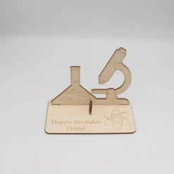 Clearance Geldgeschenk Labor - aus Holz personalisiert Geldgeschenke