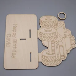 Sale Geldgeschenk Monstertruck - aus Holz personalisiert Geldgeschenke