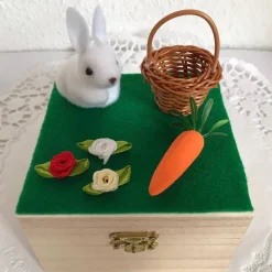 Clearance Geldgeschenk Ostern Kinder Mann Frau verpacken Holzbox Osterhase Mädchen Junge Geld verschenken Gutschein Geschenkverpackungen