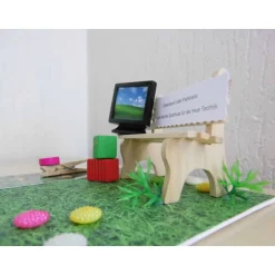 Online Geldgeschenk PC oder Laptop – Originelle Geschenkidee zum Geburtstag mit Parkbank & Datenbank-Deko Geschenke