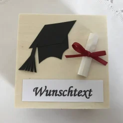 Clearance Geldgeschenk personalisiert Promotion Abschluss Doktor-Titel Studium Examen Geschenk Gutschein Geld verschenken Geschenke