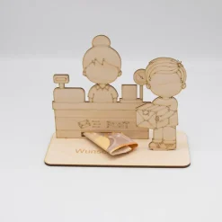 Best Geldgeschenk Post - aus Holz personalisiert Geldgeschenke