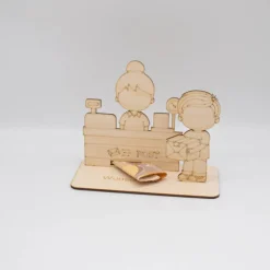 Best Geldgeschenk Post - aus Holz personalisiert Geldgeschenke