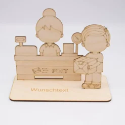 Best Geldgeschenk Post - aus Holz personalisiert Geldgeschenke