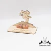Sale Geldgeschenk Skifahrer - aus Holz personalisiert Geldgeschenke