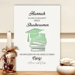 Geschenke|Fancy CraftHacks Geldgeschenk Staatsexamen personalisiert – Abschlussgeschenk Bachelor, Abitur, Master, Doktor & Ausbildung
