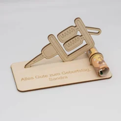 Best Geldgeschenk Tattoo - aus Holz personalisiert Geldgeschenke