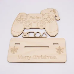 Discount Geldgeschenk Weihnachtscontroller - aus Holz personalisiert Geldgeschenke