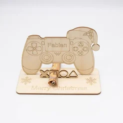 Discount Geldgeschenk Weihnachtscontroller - aus Holz personalisiert Geldgeschenke