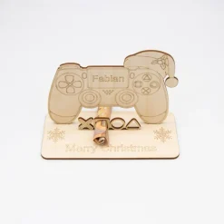 Discount Geldgeschenk Weihnachtscontroller - aus Holz personalisiert Geldgeschenke