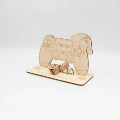Discount Geldgeschenk Weihnachtscontroller - aus Holz personalisiert Geldgeschenke