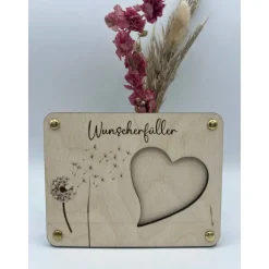 Sale Geldgeschenk Wunscherfüller, Hochzeit / Holz / Geschenk / zum Geburtstag von Herzen / Geschenkidee Gutscheine