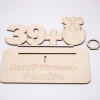 Online Geldgeschenk zum 40 Geburtstag - aus Holz personalisiert Geldgeschenke