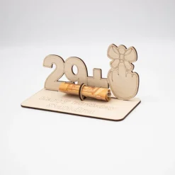 Online Geldgeschenk zum 30 Geburtstag - aus Holz personalisiert Geldgeschenke