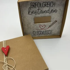 Outlet Geldgeschenk, zur bestandenen Prüfung   Schriftfarbe Anthrazit Kinder Danksagungskarten