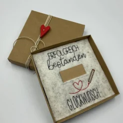 Outlet Geldgeschenk, zur bestandenen Prüfung   Schriftfarbe Anthrazit Kinder Danksagungskarten