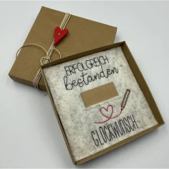 Outlet Geldgeschenk, zur bestandenen Prüfung   Schriftfarbe Anthrazit Kinder Danksagungskarten