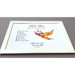 Sale Geldgeschenk zur Firmung Mädchen und Jungen, Geschenk zur Firmung ,Bilderrahmen Friedenstaube Geldgeschenke