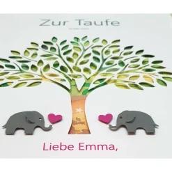 Sale Geldgeschenk zur Geburt Taufe Junge Mädchen, Taufgeschenk Junge Mädchen,Geschenk zur Geburt Junge Mädchen,Lebensbaum Geldgeschenke