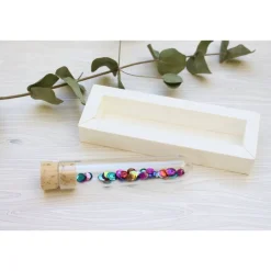 Sale Geldgeschenk zur Konfirmation – Geschenkbox mit Reagenzglas & stilvollem Design Geldgeschenke