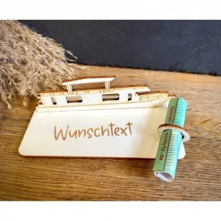 Clearance Geldscheinhalter Hausboot, Boot, Schiff, Urlaub, Reise, Geldgeschenk, Geburtstag, Geschenk, Wunschtext, Personalisierbar Geschenke