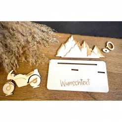 Clearance Geldscheinhalter Motorradtour, Urlaub, Bergtour, Pyrenäen, Geldgeschenk, Geburtstag, Geschenk, Wunschtext, Personalisier Geschenke