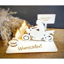 Discount Geldscheinhalter Motorradtour, Urlaub, Bergtour, Pyrenäen, Geldgeschenk, Geburtstag, Geschenk, Wunschtext, Personalisier Geschenke
