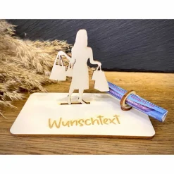 Online Geldscheinhalter Shopping, Einkaufen, Geldgeschenk, Geburtstag, Geschenk, Wunschtext, Personalisierbar Geschenke