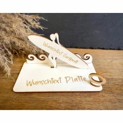 Outlet Geldscheinhalter Surfen, Surferin, Wasser, Urlaub, Geldgeschenk, Geburtstag, Geschenk, Wunschtext, Personalisierbar Geschenke