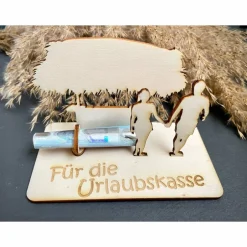 Best Geldscheinhalter Urlaub, Insel, Strandbar, Geldgeschenk, Geburtstag, Geschenk, Wunschtext, Personalisierbar Geschenke