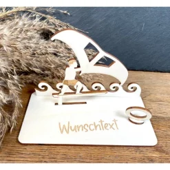 Clearance Geldscheinhalter Wingfoiler, Surfen, Surfer, Wasser, Geldgeschenk, Geburtstag, Geschenk, Wunschtext, Personalisierbar Geschenke