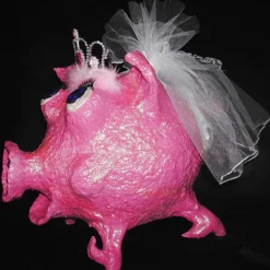 Best Geldschwein LIZZY DAS BRAUTSCHWEIN  Geschenk oder Sammelschwein zur Hochzeit XXL- Geldschwein Geldgeschenk Verlobung Geldgeschenke