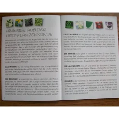 Best Geschenk Booklet , Büchlein, Taschenbuch mit Geschenkkarte - Essenzen aus der Natur Geschenke