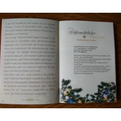 Best Geschenk Booklet , Büchlein mit Geschenkkarte -  "Weihnachten traditionell" - Sitten und Gebräuche Geschenke