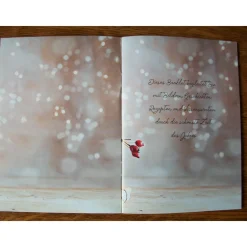 Best Geschenk Booklet , Büchlein, Taschenbuch mit Geschenkkarte -   "Endlich wieder Weihnachten" Geschenke