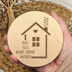 Sale Geschenk Einzug neues Zuhause personalisiert mit Namen Naschglas Aufbewahrungsglas Süßigkeiten Geschenkverpackungen