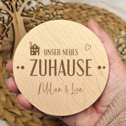 Sale Geschenk Einzug neues Zuhause personalisiert mit Namen Naschglas Aufbewahrungsglas Süßigkeiten Geschenkverpackungen