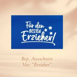 Online Geschenk für Erzieher / Erzieherinnen - Kleine Schultüte personalisierbar Kinder Danksagungskarten