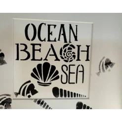 Best Geschenk für Freundin: Bilderrahmen mit Ostsee-Spruch & Strandgut – Maritime Deko im skandinavischen Stil Geschenke