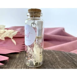 Dankeskarten|Blomidesign Geschenk Karte Tante/ Flaschenpost