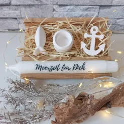 Clearance Geschenk Meer: Maritime Kerze & Deko – Perfektes Geschenk für Meeresliebhaber Sommer