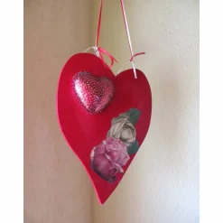 Clearance Geschenk mit Herz für die Mama, Oma, Freundin, Holzdeko Dekoration