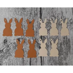 Geschenkanhänger Hase ~ 10 Stück ~ Osteranhänger ~ Ostern ~ Anhänger ~ Etiketten Geschenkverpackungen