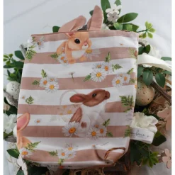 Geschenkbeutel aus Stoff für Ostern für Kinder personalisiert & wiederverwendbar - Sweet Bunny Geschenkverpackungen