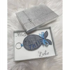 Best Geschenkbox/Geldgeschenkbox Fisch zur Taufe/Kommunion/Konfirmation/Firmung Geldgeschenke