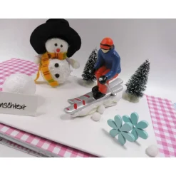 Best Geschenkdeko Wintersport – Skiläufer & Abfahrtslauf für Geburtstag und Urlaub Geldgeschenke