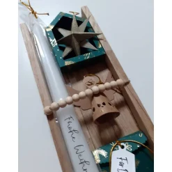Clearance Geschenkset | Kerze | Holzset | Weihnachten Kerzen & Beleuchtung